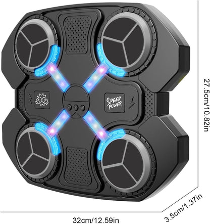 آلة الملاكمة الموسيقية الإلكترونية للأطفال والكبار | 💥خصم ثابت 50% مع شحن مجاني لليوم فقط🔥