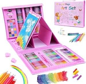 مجموعة "PYEBE 208 Pcs Art Set